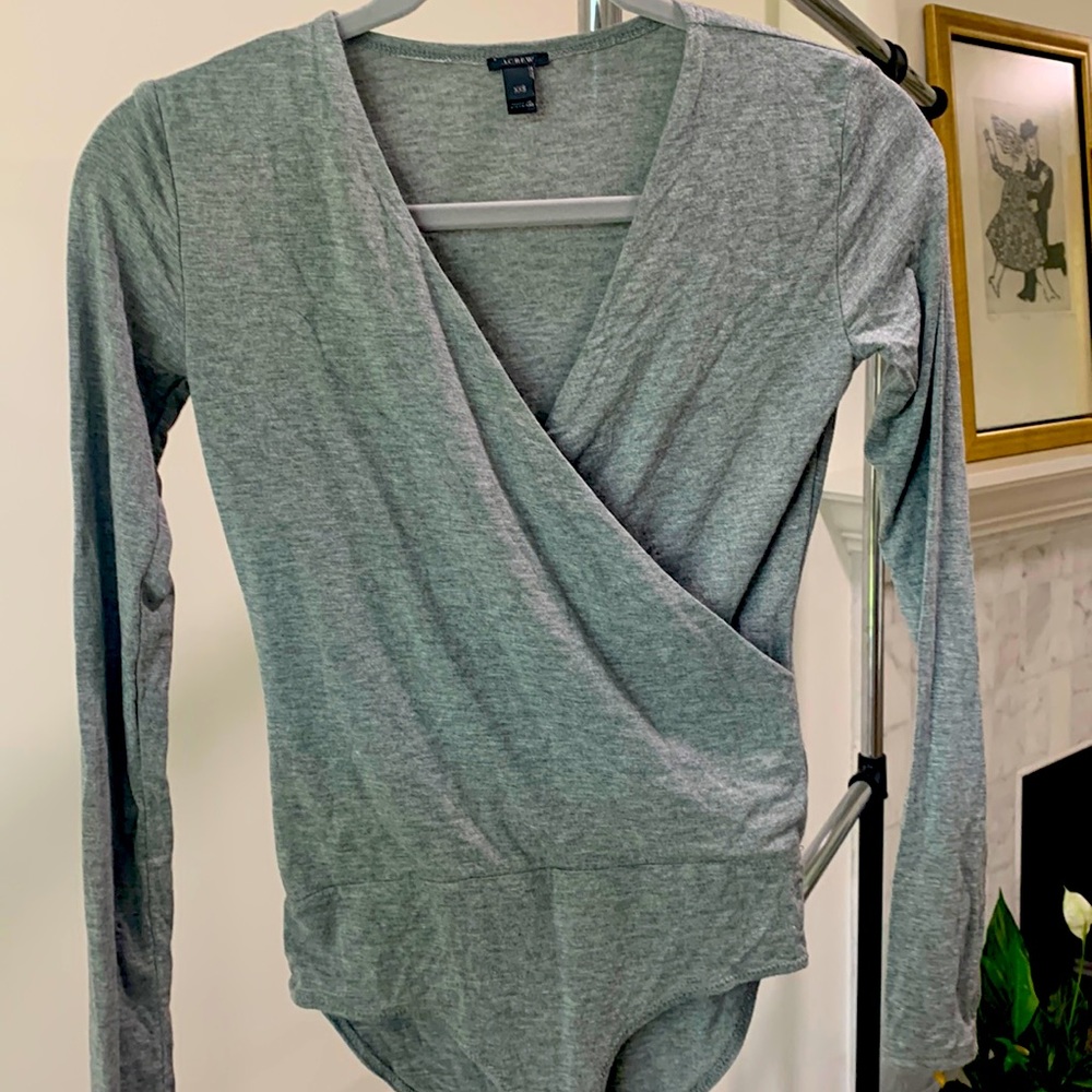 J.Crew long-sleeve bodysuit